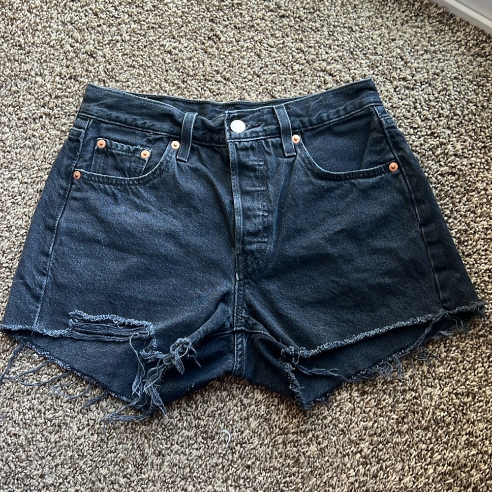 LEVIS ORIGINAL 501 HIGH RISE SHORTS